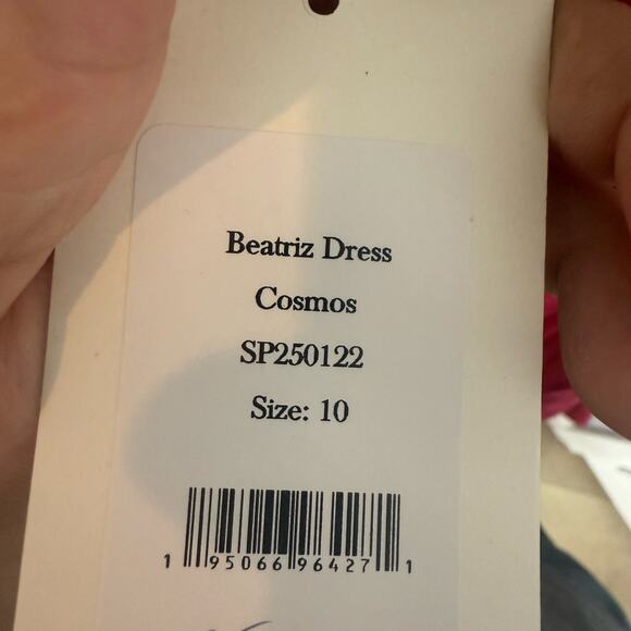 NWT Ulla Johnson Beatriz Dot Jacquard Cotton Dress in Cosmos - Picture 6 of 8